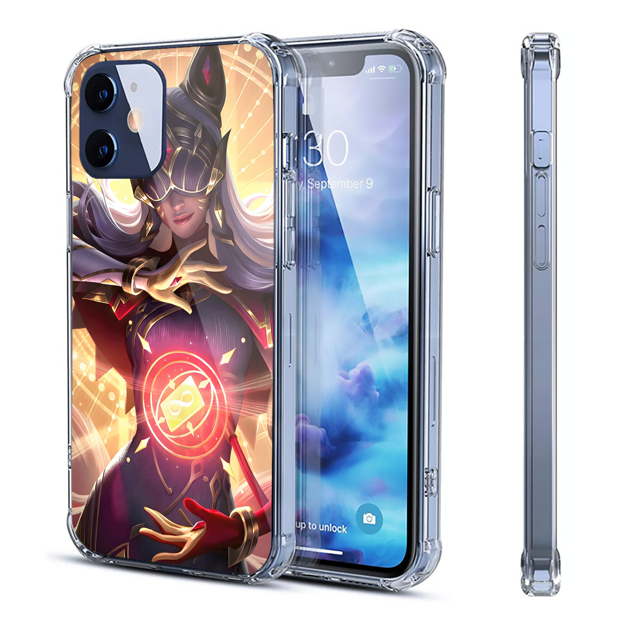 （画像用） リーグ・オブ・レジェンド League of Legends LOL 【iPhone 12シリーズ対応】透明スマホケース（クリアソフトケース）